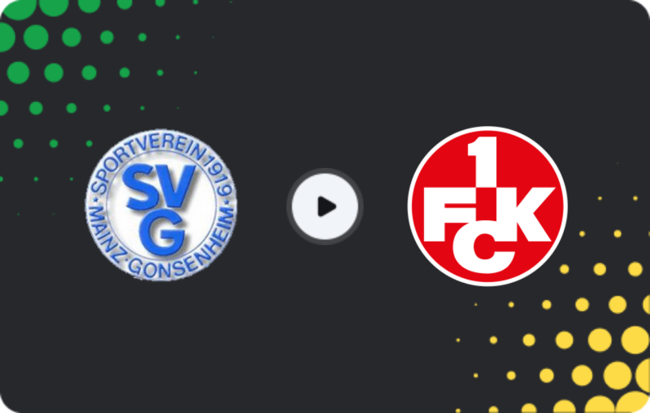 Where to watch Gonsenheim — Kaiserslautern II, Oberliga Rheinland-Pfalz/Saar, 26.04.2026