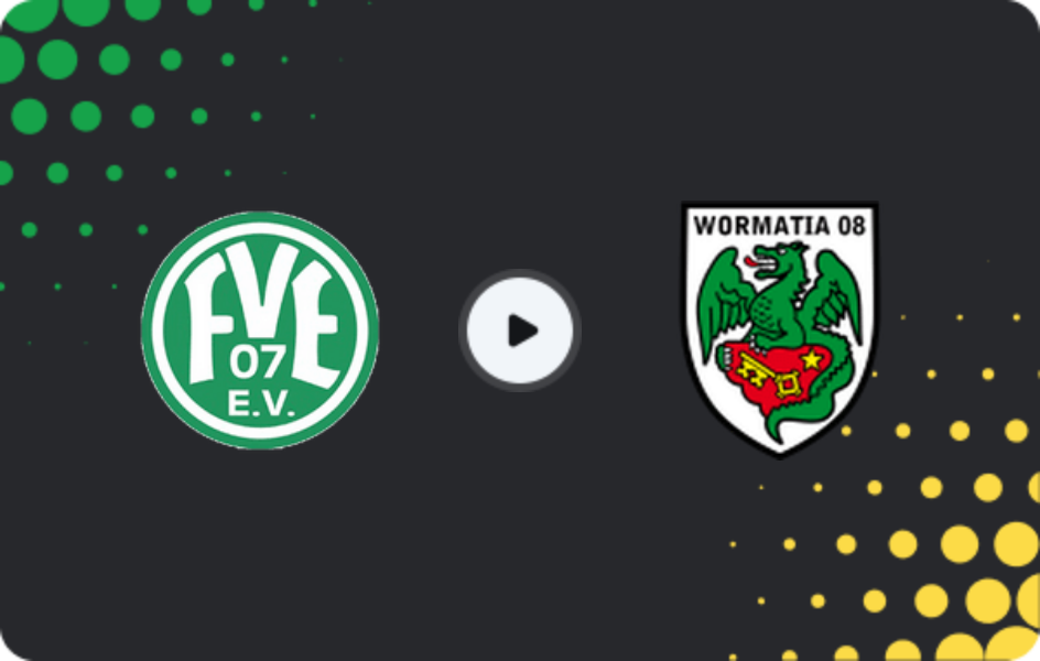Where to watch FV Engers 07 — Wormatia Worms, Oberliga Rheinland-Pfalz/Saar, 26.04.2026