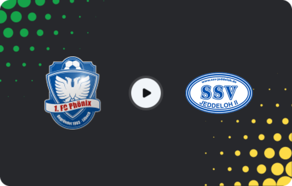 Where to watch Phönix Lübeck — SSV Jeddeloh, Regionalliga - Nord, 26.04.2026