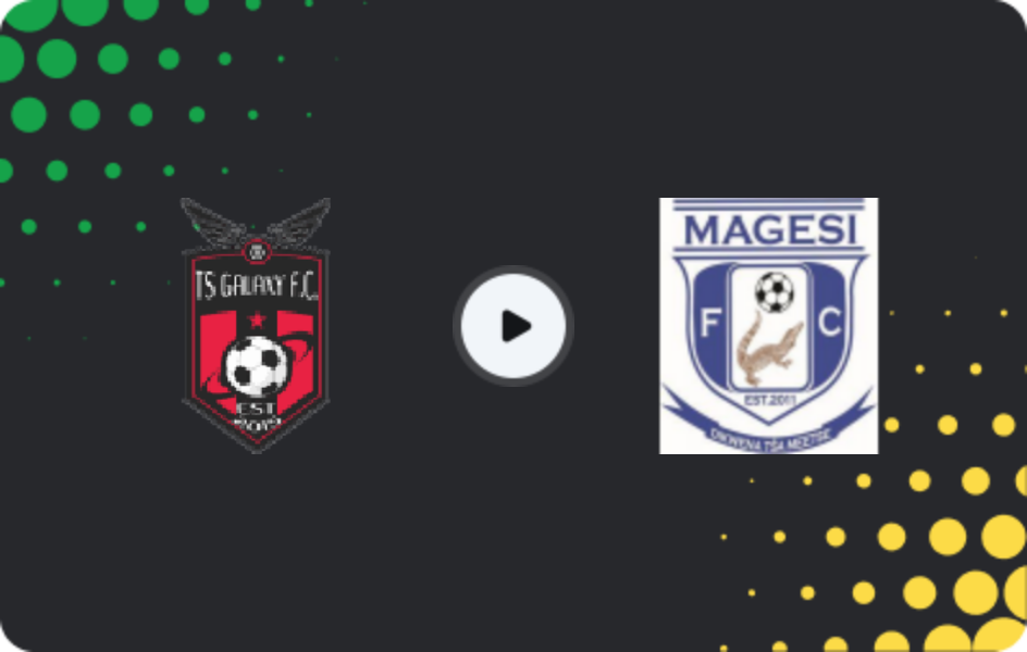 Where to watch TS Galaxy — Magesi, Premiership, 26.04.2026