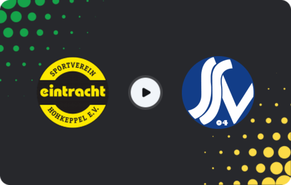 Where to watch Eintracht Hohkeppel — Siegburger SV, Oberliga - Mittelrhein, 26.04.2026