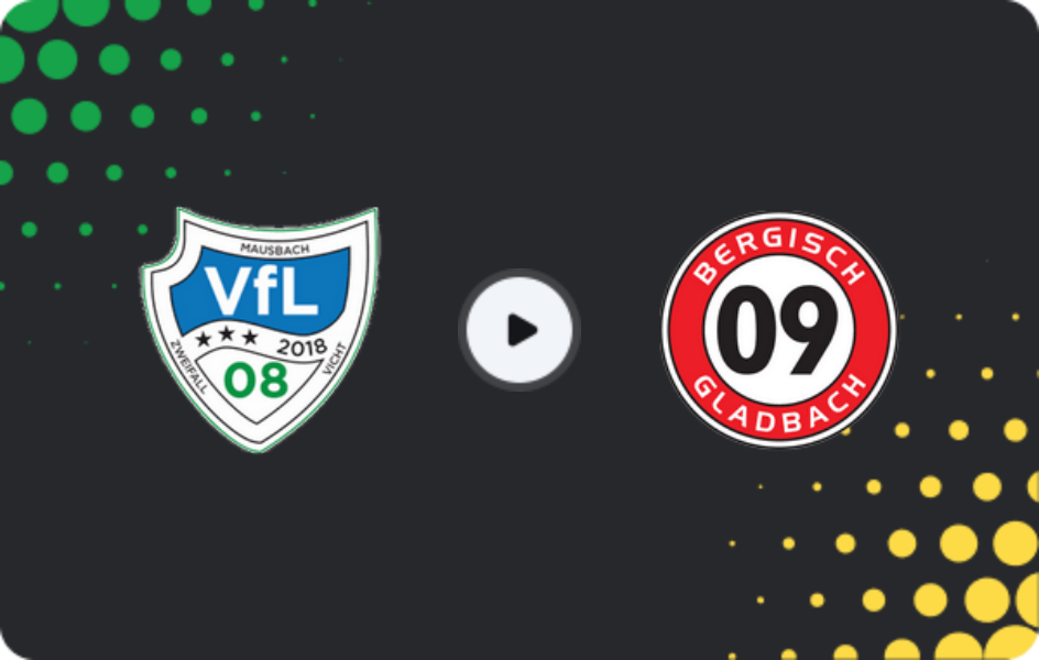 Where to watch VfL Vichttal — Bergisch Gladbach, Oberliga - Mittelrhein, 26.04.2026