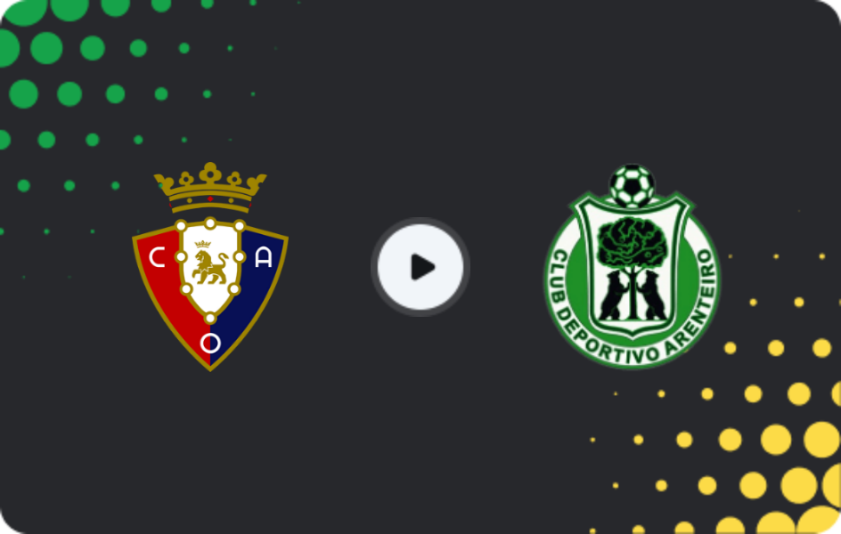 Where to watch Osasuna II — Arenteiro, Primera Federación – Group 1, 26.04.2026