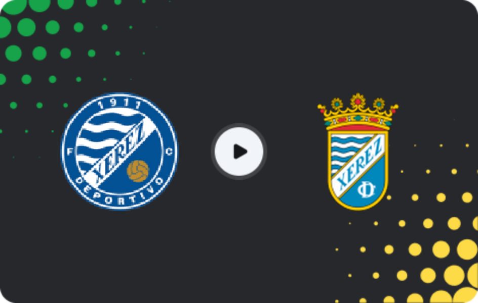Where to watch Xerez Deportivo — Xerez, Segunda Federación - Group 4, 26.04.2026