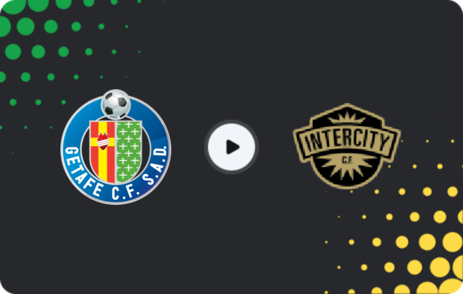 Where to watch Getafe II — Intercity, Segunda Federación - Group 5, 26.04.2026