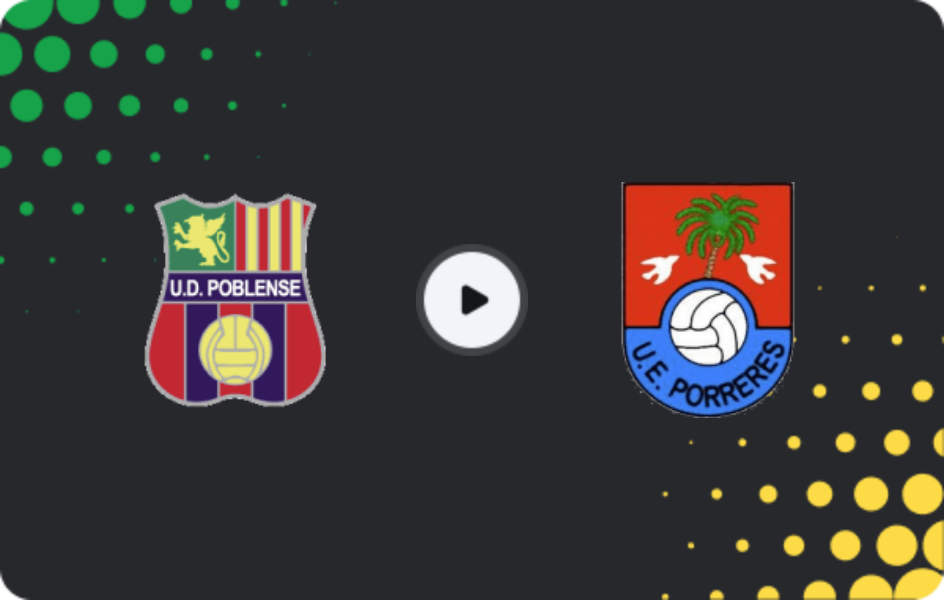 Where to watch Poblense — Porreres, Segunda Federación - Group 3, 26.04.2026