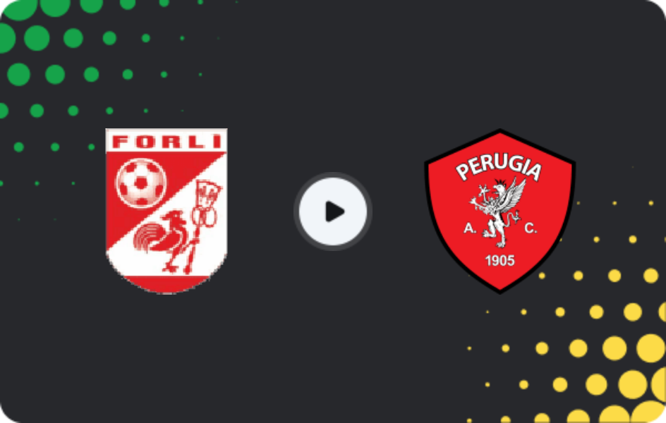 Where to watch Forli — Perugia, Serie C - Girone B, 26.04.2026