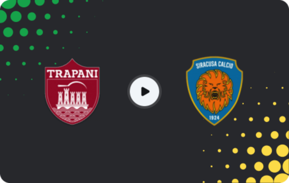 Where to watch Trapani 1905 — Siracusa, Serie C - Girone C, 26.04.2026
