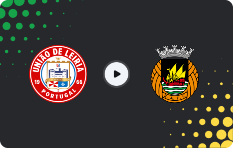 Where to watch União Leiria U23 — Rio Ave U23, Liga Revelação U23, 28.04.2026