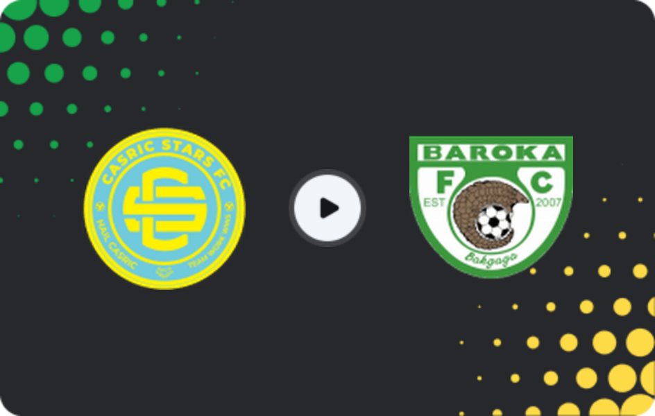 Where to watch Casric Stars — Baroka FC, 1st Division, 01.05.2026