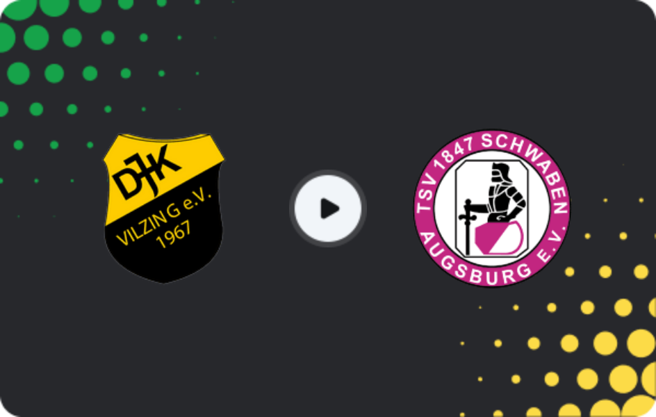Where to watch Vilzing — Schwaben Augsburg, Regionalliga - Bayern, 01.05.2026