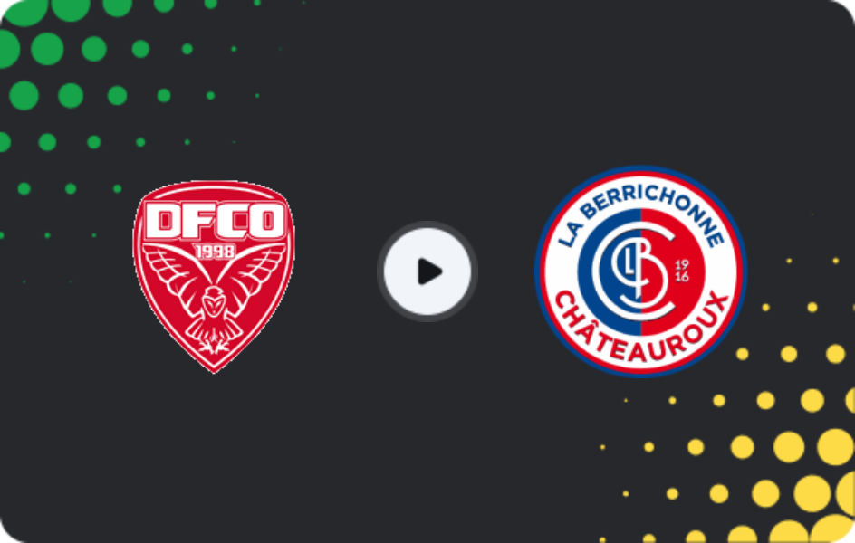 Where to watch Dijon — Chateauroux, Championnat National, 01.05.2026