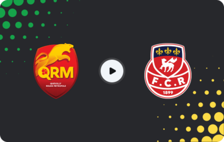 Where to watch Quevilly — Rouen, Championnat National, 01.05.2026