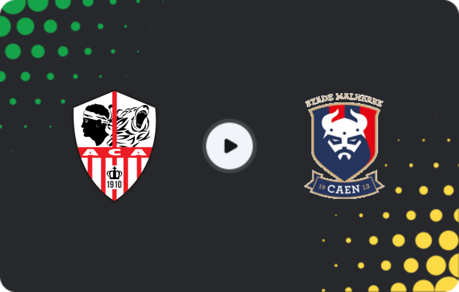 Where to watch Ajaccio — Caen, Championnat National, 01.05.2026