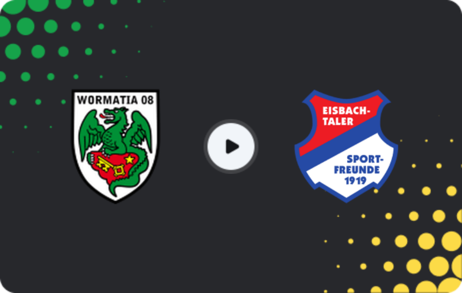 Where to watch Wormatia Worms — Eisbachtal, Oberliga Rheinland-Pfalz/Saar, 02.05.2026