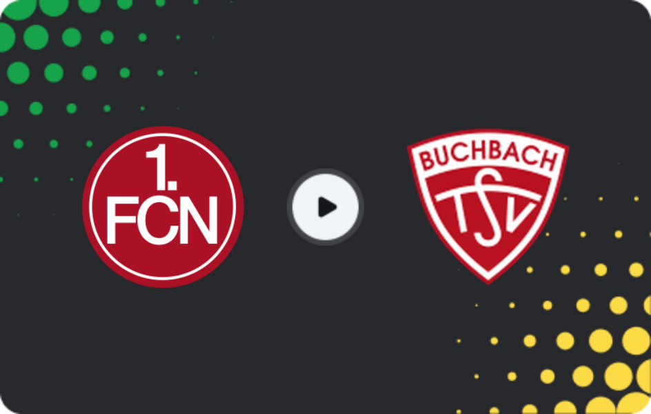 Where to watch Nürnberg II — Buchbach, Regionalliga - Bayern, 02.05.2026