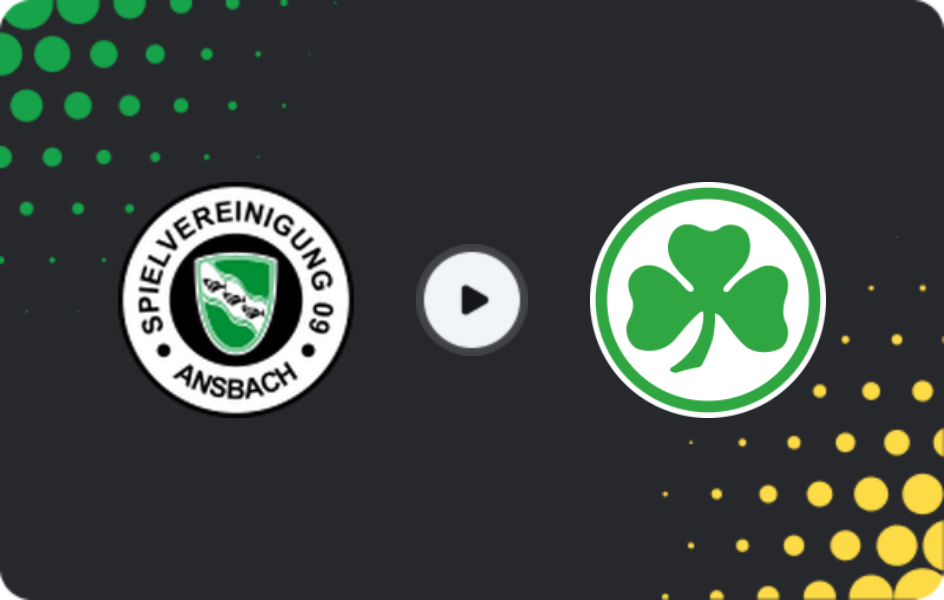 Where to watch Ansbach — Greuther Fürth II, Regionalliga - Bayern, 02.05.2026