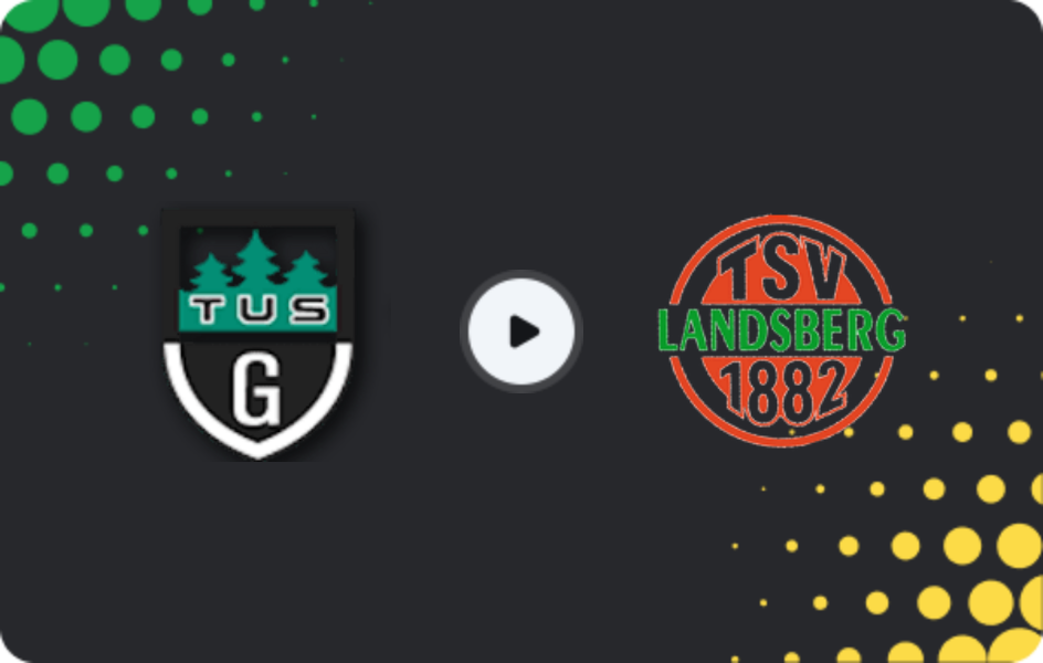 Where to watch TuS Geretsried — Landsberg, Oberliga - Bayern Süd, 02.05.2026