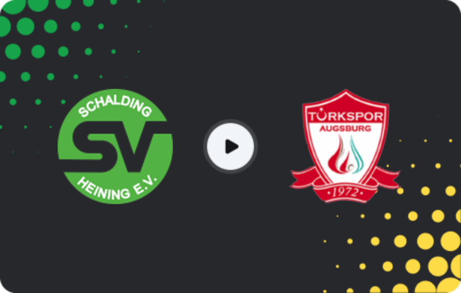 Where to watch Schalding-Heining — Türkspor Augsburg, Oberliga - Bayern Süd, 02.05.2026