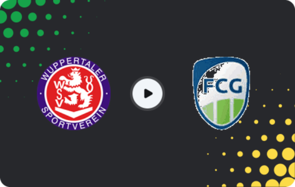Where to watch Wuppertaler SV — FC Gutersloh, Regionalliga - West, 02.05.2026