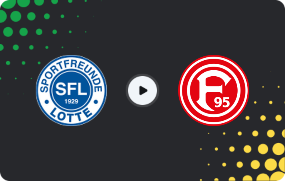 Where to watch Sportfreunde Lotte — Fortuna Düsseldorf II, Regionalliga - West, 02.05.2026