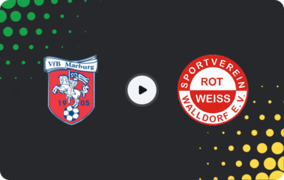 Where to watch Vfb Marburg — Rot-Weiß Walldorf, Oberliga - Hessen, 02.05.2026