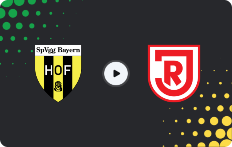 Where to watch Bayern Hof — Jahn Regensburg II, Oberliga - Bayern Nord, 02.05.2026