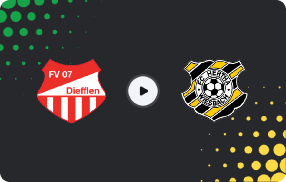 Where to watch Diefflen — Hertha Wiesbach, Oberliga Rheinland-Pfalz/Saar, 02.05.2026
