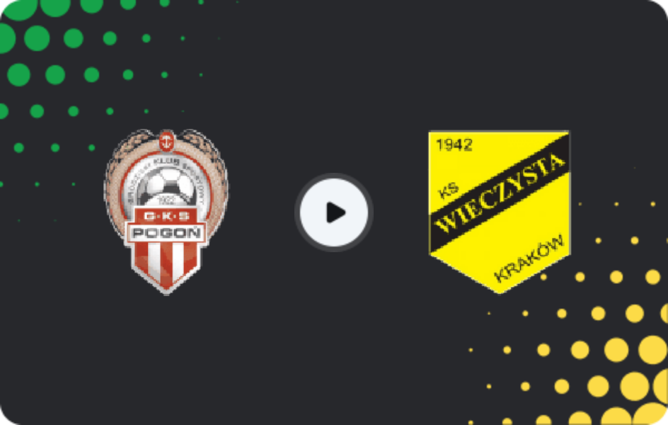 Where to watch Pogoń Grod. Mazowiecki — Wieczysta Kraków, 1 Liga, 02.05.2026