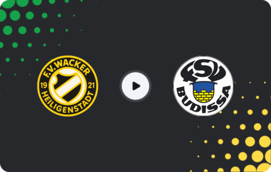 Where to watch Heiligenstadt — Budissa Bautzen, NOFV-Oberliga Süd, 03.05.2026