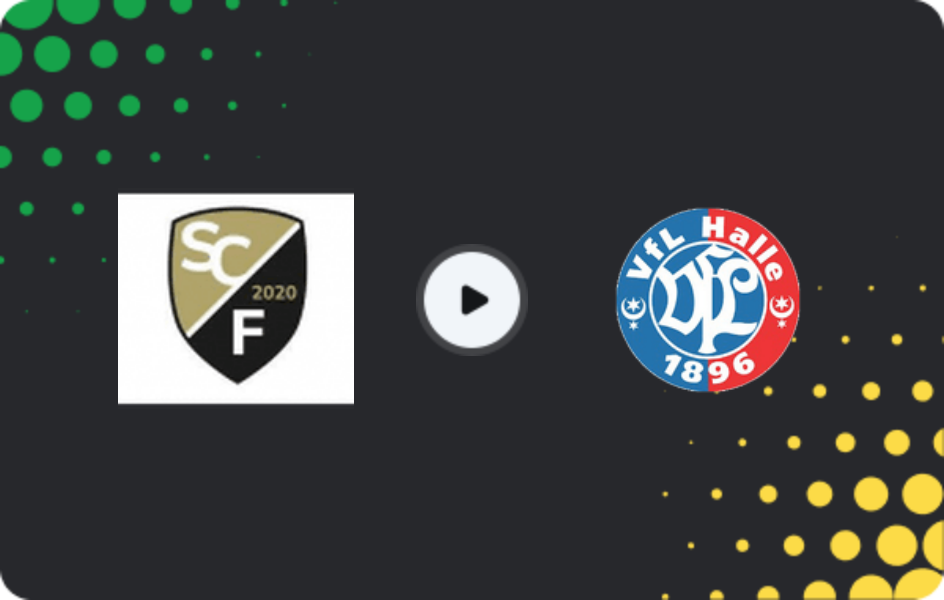 Where to watch SC Freital — VfL Halle, NOFV-Oberliga Süd, 02.05.2026