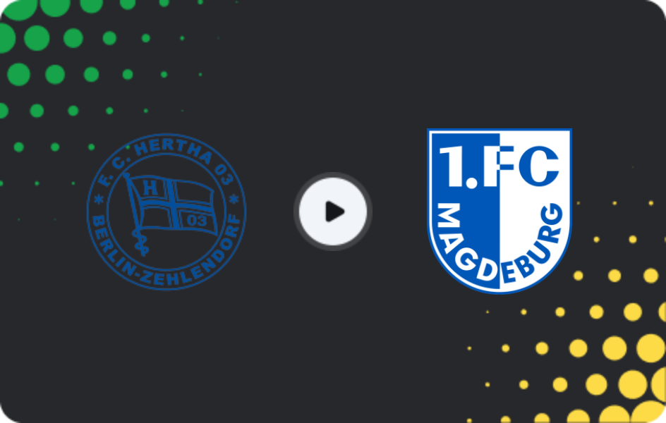 Where to watch Hertha Zehlendorf — Magdeburg II, Regionalliga - Nordost, 03.05.2026