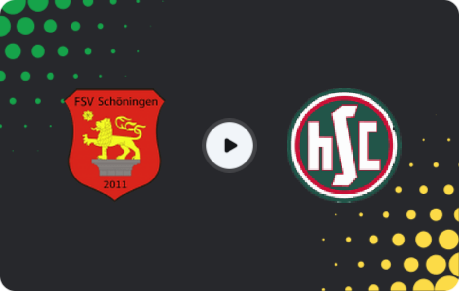 Where to watch Schöningen — HSC Hannover, Regionalliga - Nord, 03.05.2026