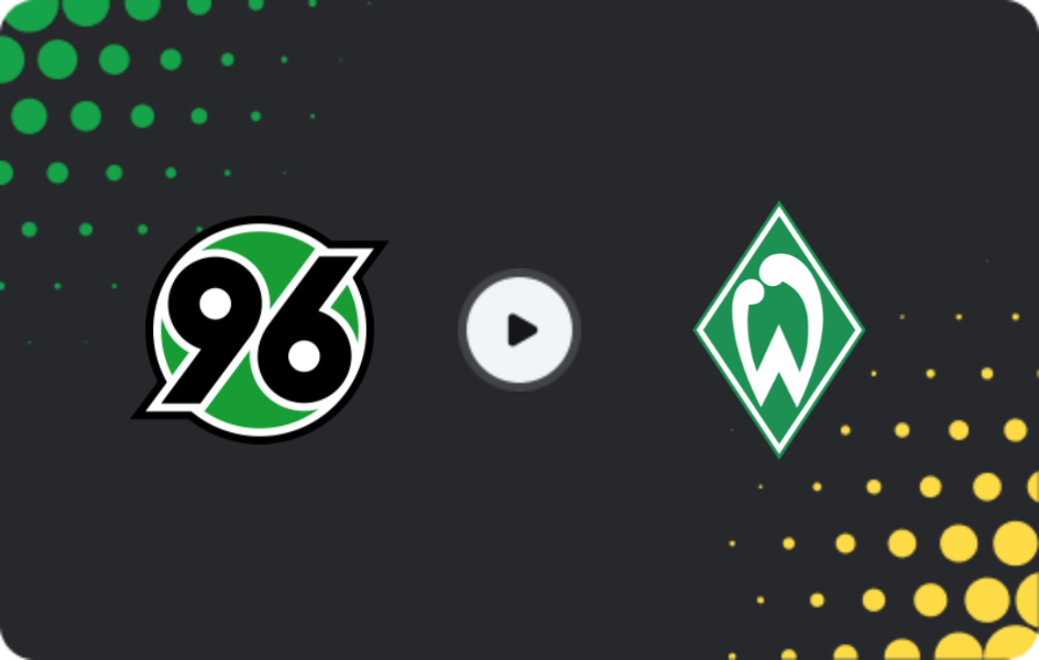 Where to watch Hannover II — Werder Bremen II, Regionalliga - Nord, 03.05.2026