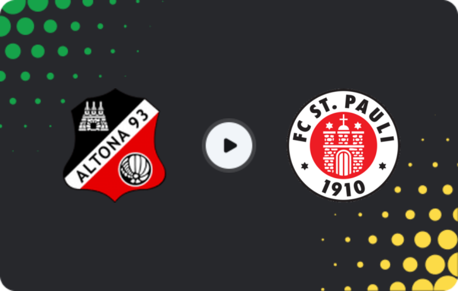 Where to watch Altona 93 — St. Pauli II, Regionalliga - Nord, 03.05.2026