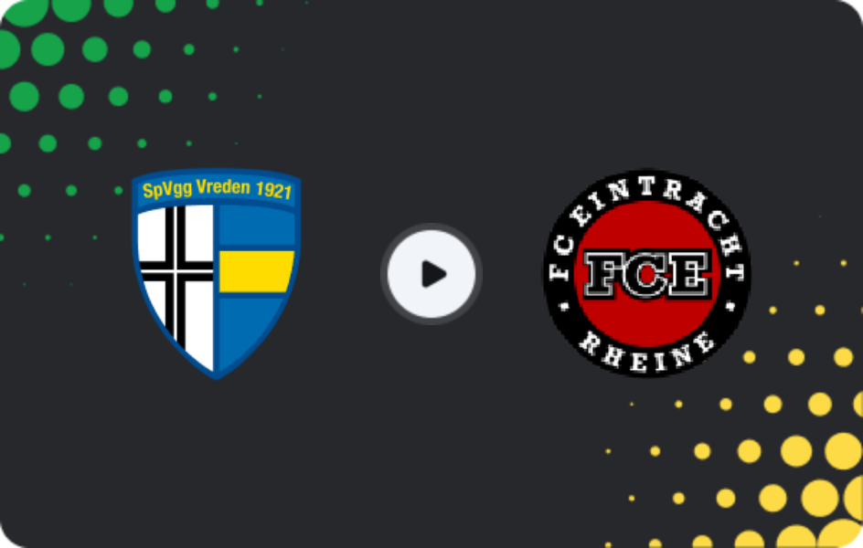 Where to watch Vreden — Eintracht Rheine, Oberliga - Westfalen, 03.05.2026