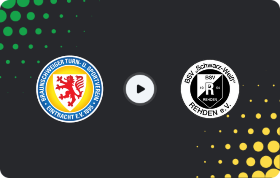 Where to watch Eintracht Braunschw. II — Schwarz-Weiß Rehden, Oberliga - Niedersachsen, 03.05.2026