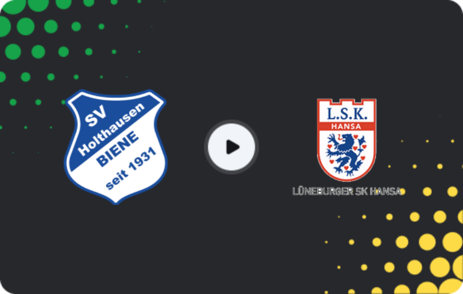 Where to watch Holthausen-Biene — Lüneburger SK Hansa, Oberliga - Niedersachsen, 03.05.2026
