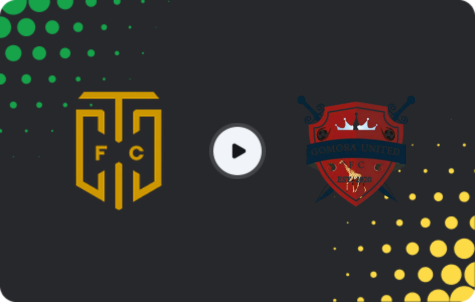 Where to watch Cape Town City — Gomora United, 1st Division, 03.05.2026