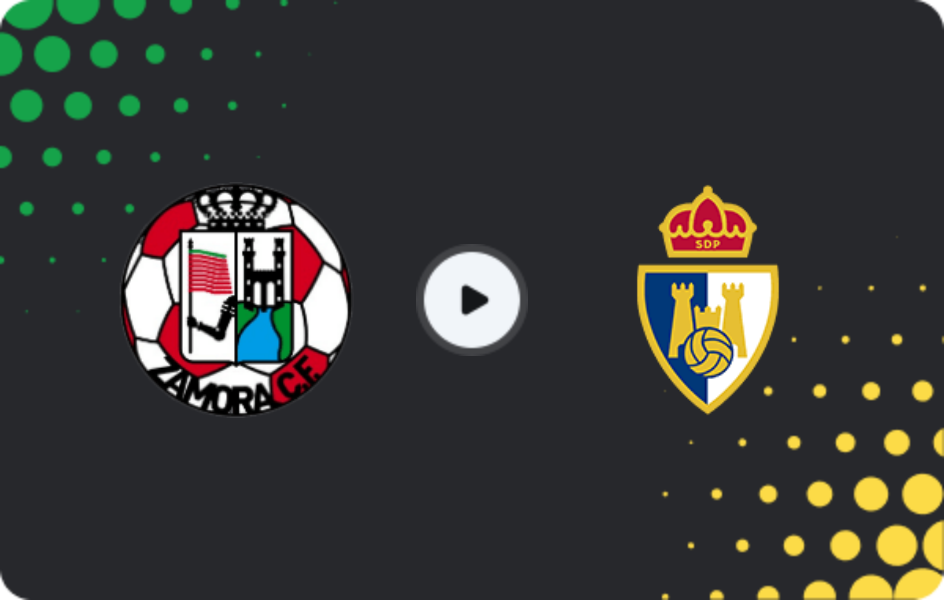 Where to watch Zamora — Ponferradina, Primera Federación – Group 1, 03.05.2026