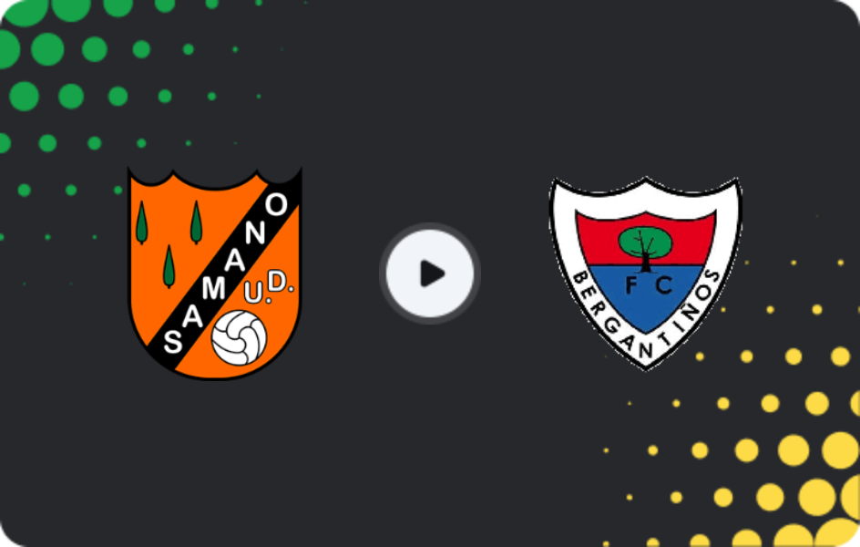 Where to watch Sámano — Bergantiños, Segunda Federación – Group 1, 03.05.2026
