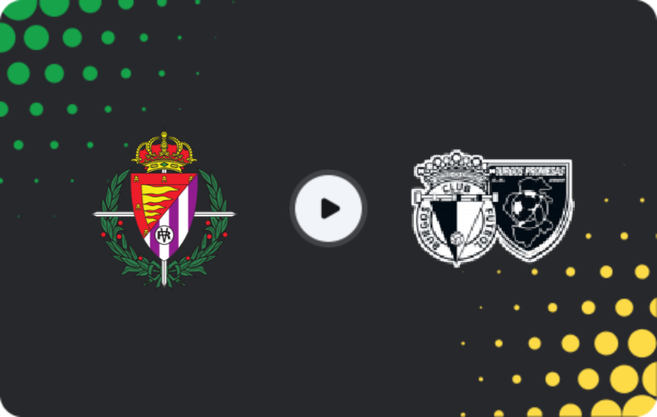 Where to watch Real Valladolid II — Burgos Promesas, Segunda Federación – Group 1, 03.05.2026