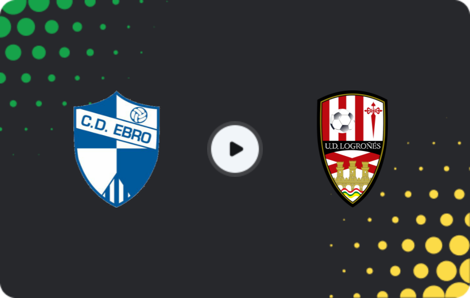 Where to watch Ebro — UD Logroñés, Segunda Federación - Group 2, 03.05.2026
