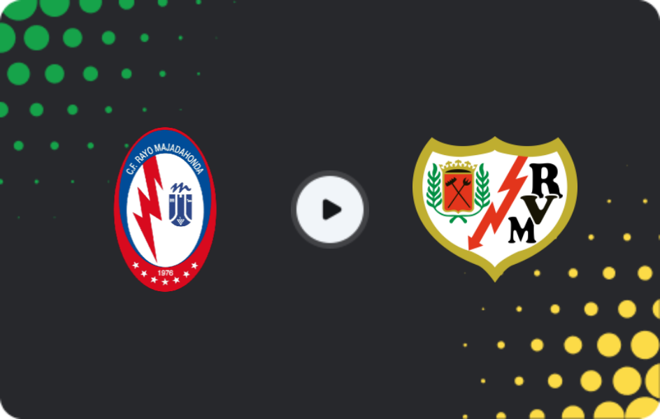 Where to watch Rayo Majadahonda — Rayo Vallecano II, Segunda Federación - Group 5, 03.05.2026