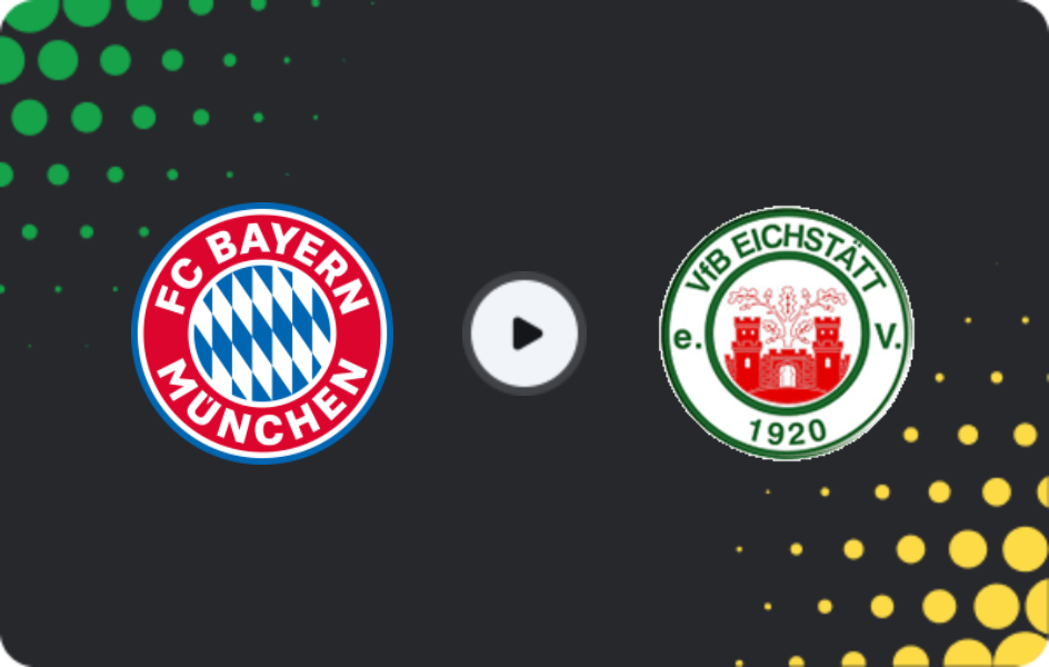 Where to watch Bayern II — Eichstätt, Regionalliga - Bayern, 08.05.2026
