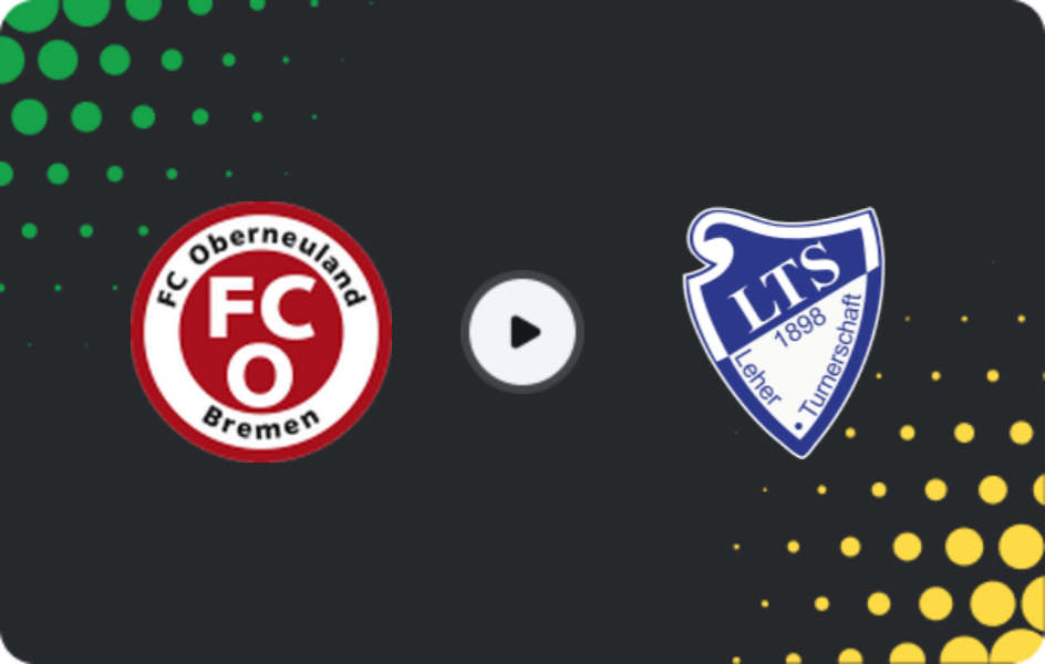 Where to watch Oberneuland — Leher TS, Oberliga - Bremen, 08.05.2026