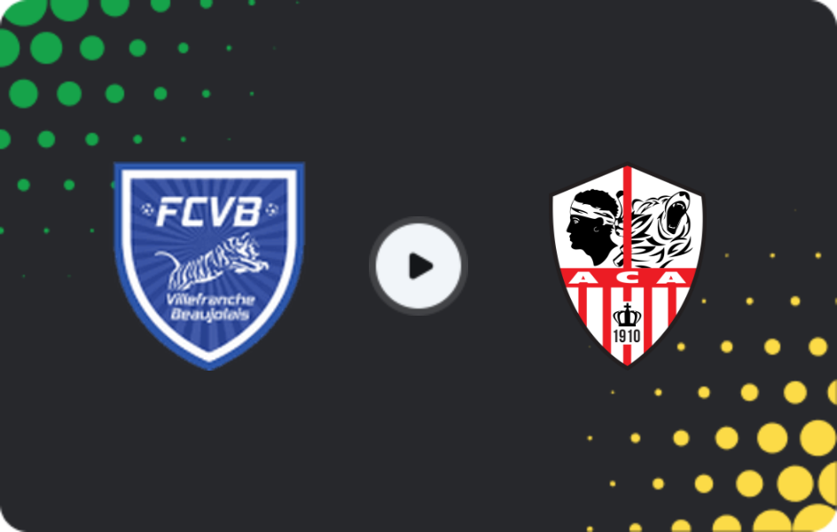 Where to watch Villefranche — Ajaccio, Championnat National, 08.05.2026
