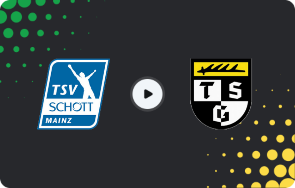 Where to watch Schott Mainz — Balingen, Regionalliga - SudWest, 09.05.2026