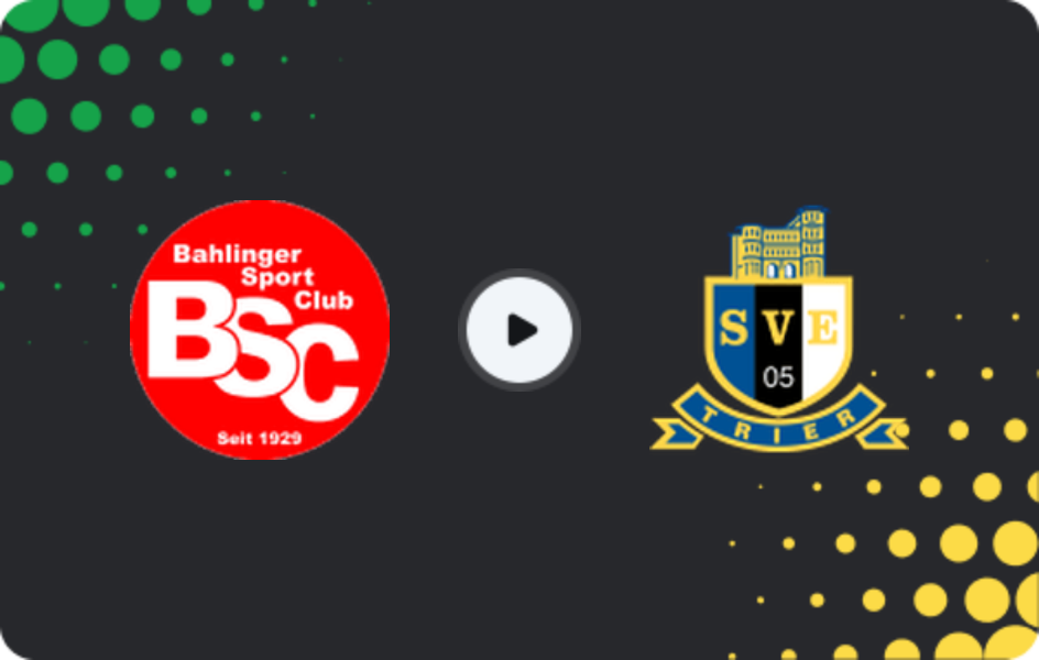 Where to watch Bahlinger SC — Eintracht Trier, Regionalliga - SudWest, 09.05.2026