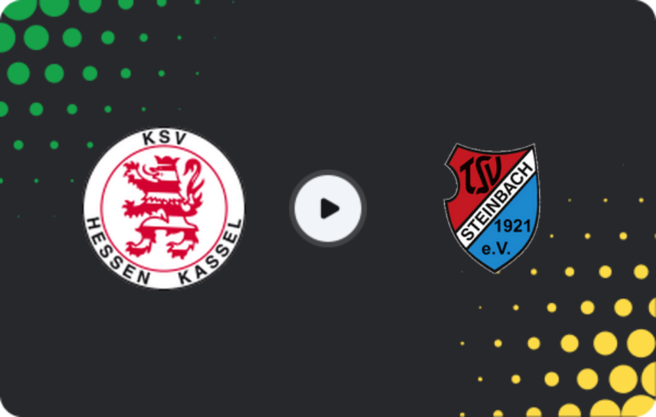 Where to watch Hessen Kassel — TSV Steinbach, Regionalliga - SudWest, 09.05.2026